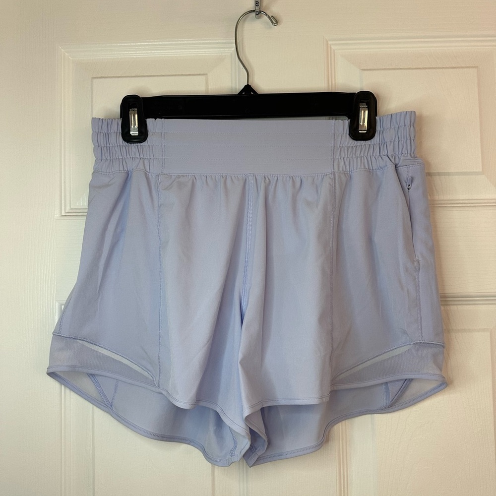 lululemon high rise speed up shorts 4”- NEW WITHOUT TAGS